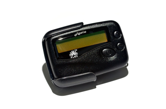 Apollo 202 1-Way Numeric Pager (Brand New) with Monthly Prepaid Service