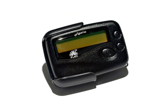 Apollo 202 1-Way Numeric Pager (Brand New) with 3-Month Prepaid Service